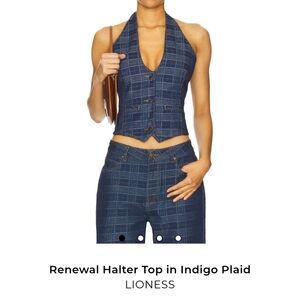 Nwt Lioness Halter Top